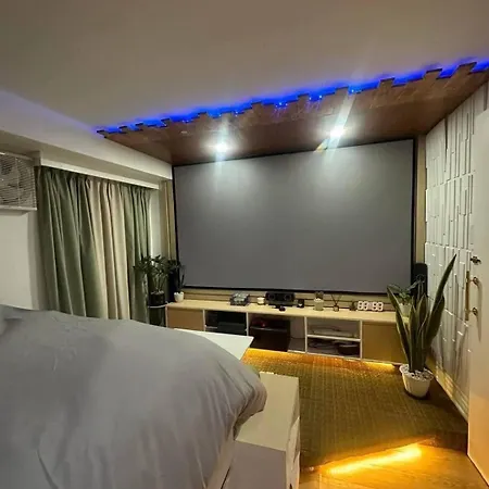 Aesthetic Condo Unit With Cinema Home Theater Japan Technology